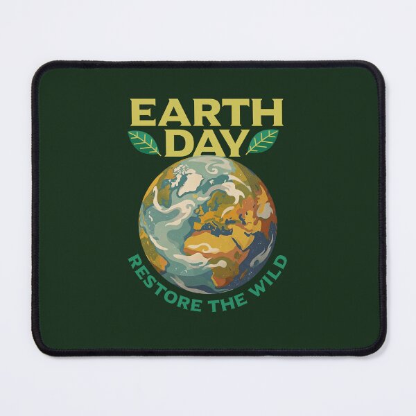 Item preview, Earth Day Restore the Wild Nature Conservation Aesthetic designed and sold by LinaValearte.