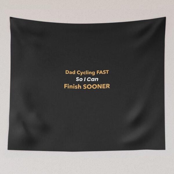 Item preview, Dad Cycling Fast, So I Can Finish Sooner - Dad Cycling designed and sold by GreyTee.