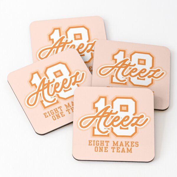 Item preview, ATEEZ 18: EIGHT MAKES ONE TEAM | Vintage Varsity Aesthetic  designed and sold by smeraldosecrets.