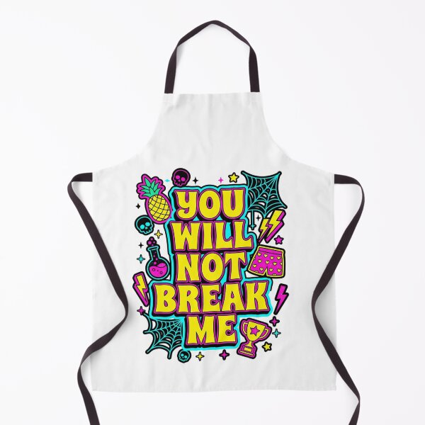 Item preview, You Will Not Break Me Resilience Motivation Strong Independent Statement designed and sold by SofenArt.
