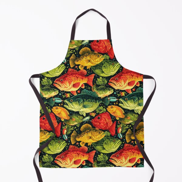Item preview, Dense Green and Yellow Fish Painting designed and sold by Piotrek0001.