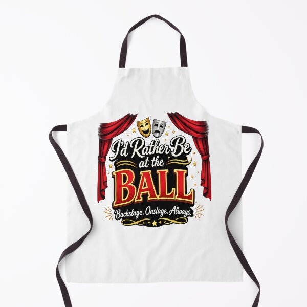 Item preview, I’d Rather Be at the Ball Musical Theatre Shirt | Drama Club | Stage Life Tee designed and sold by Positive Polly Elite.