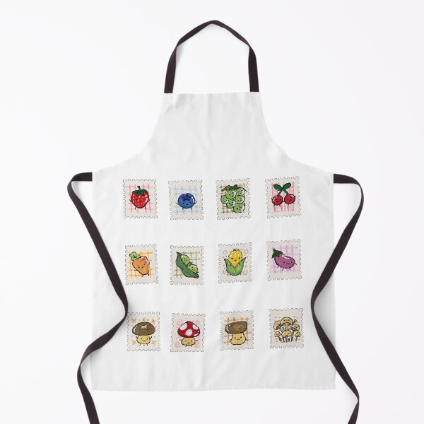 Item preview, Silly Produce Buds Stamps designed and sold by koodoodles.