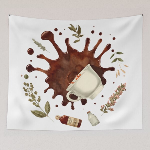 Item preview, Spilled but Make It Pretty designed and sold by VintageTips.