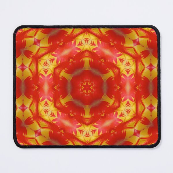 Item preview, Warm Floral Kaleidoscope Mandala Pattern designed and sold by SilentBloomLab.