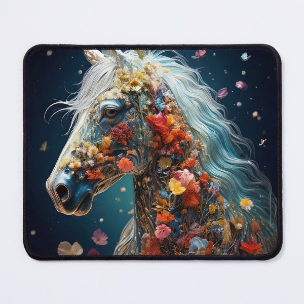 Item preview, Glowing Textured Unicorn Fantasy Artwork designed and sold by BetweenForms.