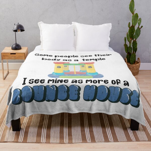 Item preview, My Body is a Bounce House - for light color backgrounds designed and sold by Miscelenious.