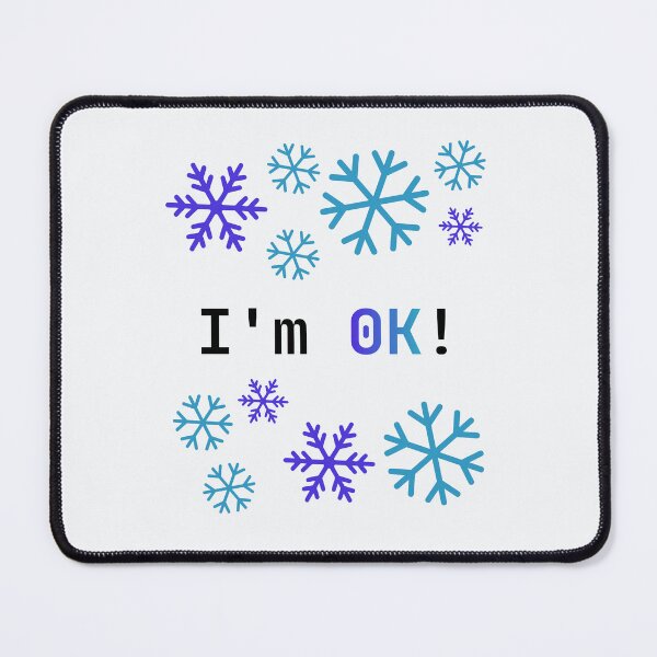 Item preview, I'm Absolutely 0K | Absolute Zero Physics Humor | Glacier Frost Edition designed and sold by Aurora Store .