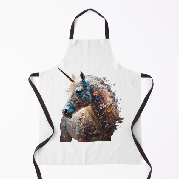 Item preview, Elegant Floral Fantasy Unicorn designed and sold by BetweenForms.