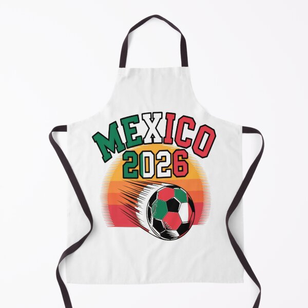 Artikelvorschau, Mexiko 2026 Vintage Fußballtrikot Retro Fußball Fan-Shirt entworfen und verkauft von Ulykit.