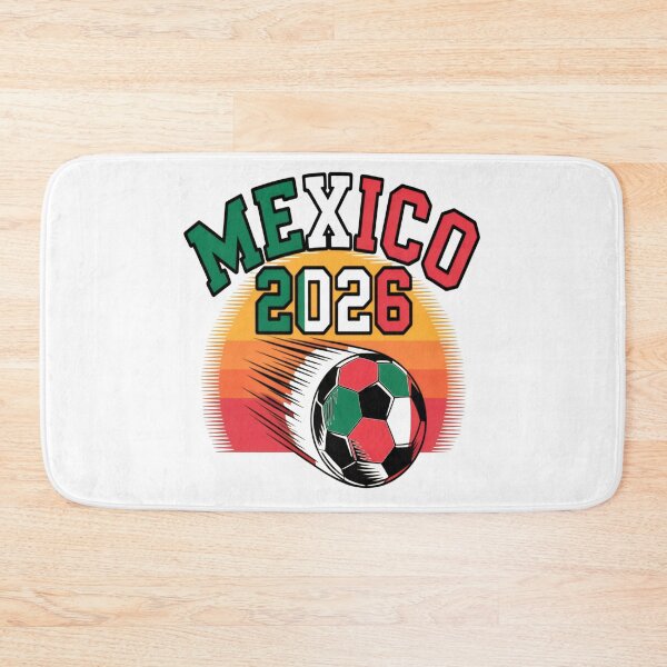 Artikelvorschau, Mexiko 2026 Vintage Fußballtrikot Retro Fußball Fan-Shirt entworfen und verkauft von Ulykit.