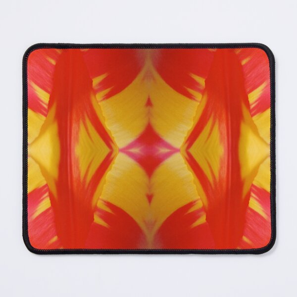 Item preview, Abstract Floral Feather Pattern in Warm Colors designed and sold by SilentBloomLab.