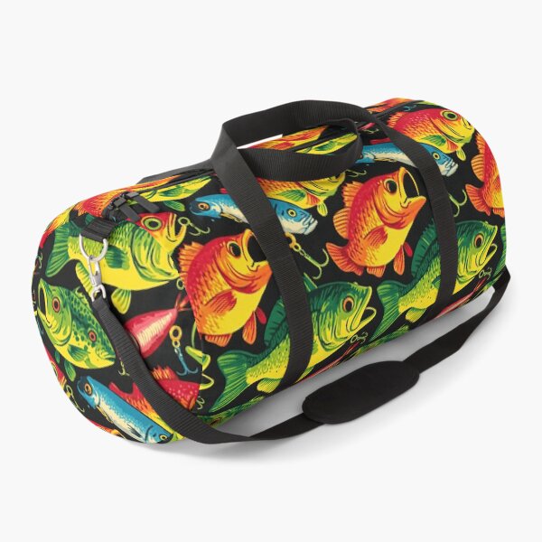 Item preview, Bright Colorful Fish on Dark Green designed and sold by Piotrek0001.