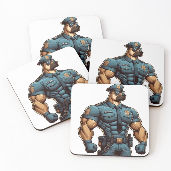 Item preview, Muscular Guard Dog Design for Gym Lovers and Dog Enthusiasts designed and sold by CyfroweMysli.