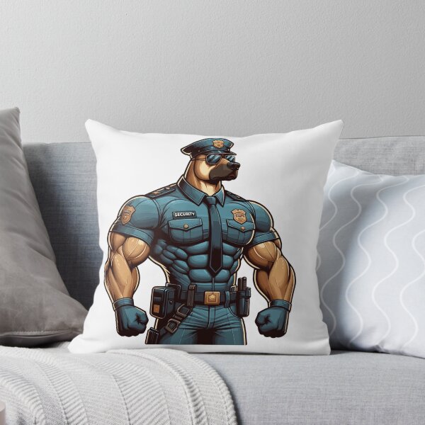 Item preview, Muscular Guard Dog Design for Gym Lovers and Dog Enthusiasts designed and sold by CyfroweMysli.