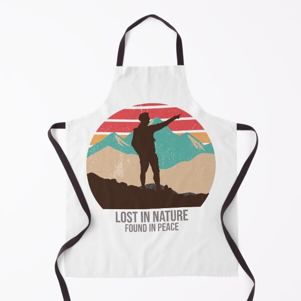 Item preview, Lost in Nature Found in Peace Adventure Hiking T-Shirt designed and sold by RKDesignVault99.