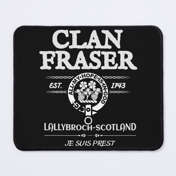 Item preview, Outlander Clan Fraser Design | Lallybroch Scotland Emblem | Je Suis Prest designed and sold by SoulTreasures.