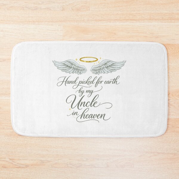 Item preview, Hand Picked For Earth By My Uncle In Heaven designed and sold by LuveraxArt.