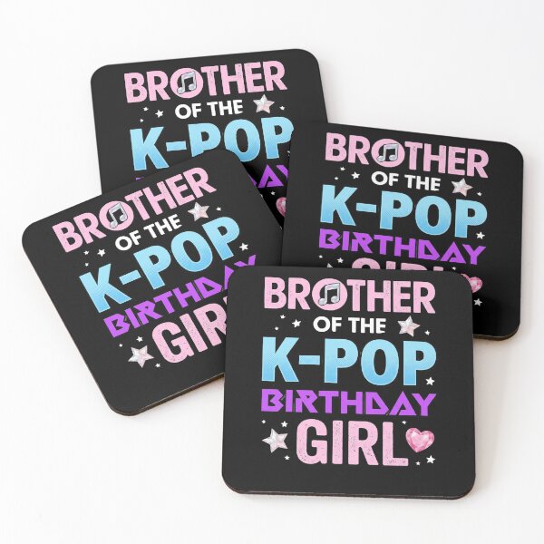 Item preview, Brother Of The K-Pop Birthday Girl Kpop Fan Sibling Music Party designed and sold by SofenArt.