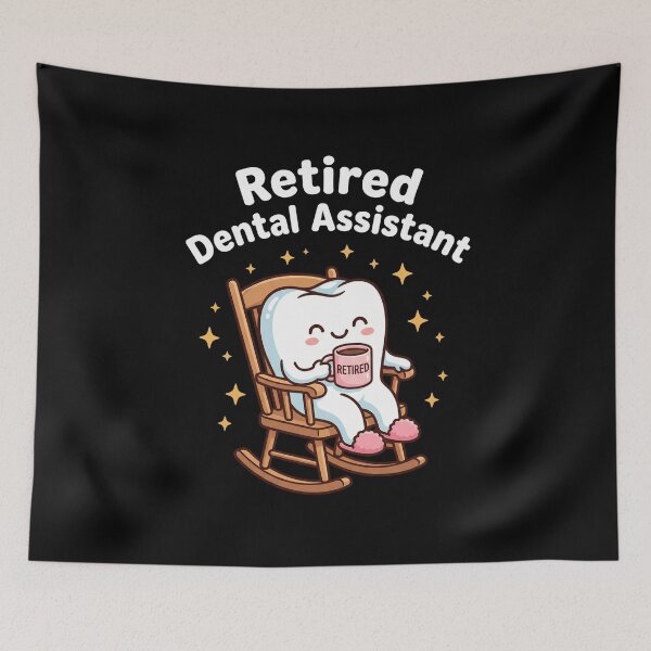 Item preview, Retired Dental Assistant Retirement Professional Gift designed and sold by SofenArt.
