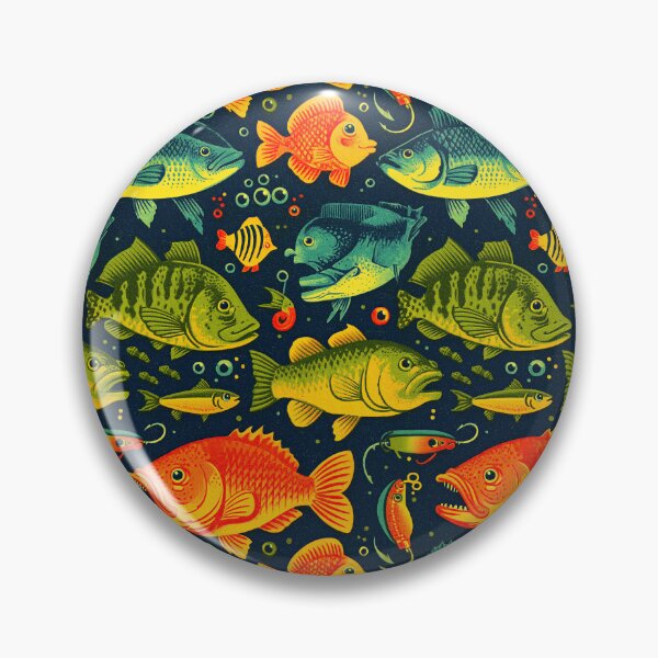 Item preview, Green and Blue Bass Fish Texture designed and sold by Piotrek0001.