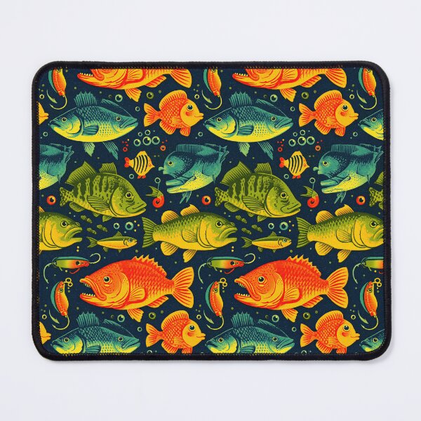 Item preview, Green and Blue Bass Fish Texture designed and sold by Piotrek0001.