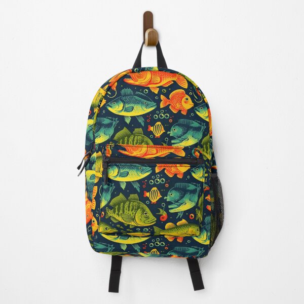 Item preview, Green and Blue Bass Fish Texture designed and sold by Piotrek0001.