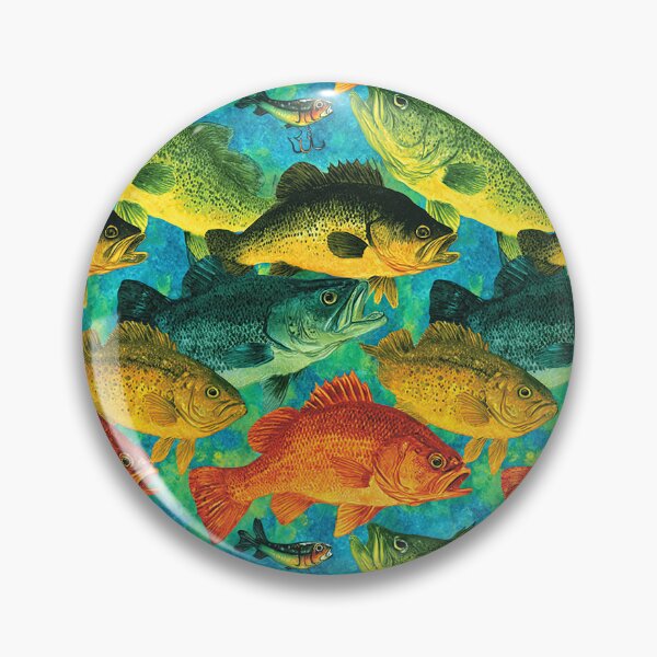 Item preview, Vivid Blue and Green Deep Sea Fish designed and sold by Piotrek0001.