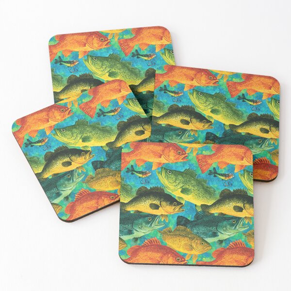 Item preview, Vivid Blue and Green Deep Sea Fish designed and sold by Piotrek0001.