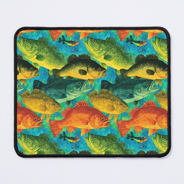 Item preview, Vivid Blue and Green Deep Sea Fish designed and sold by Piotrek0001.