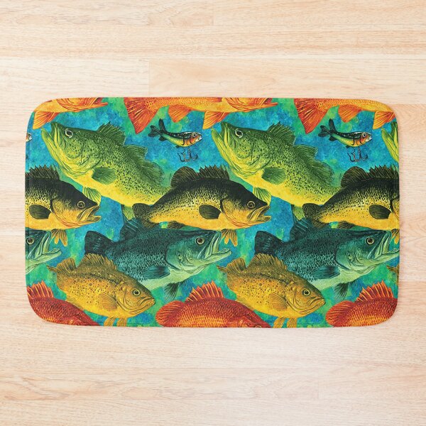 Item preview, Vivid Blue and Green Deep Sea Fish designed and sold by Piotrek0001.