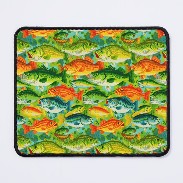 Item preview, Bright Green and Yellow Fish Texture designed and sold by Piotrek0001.