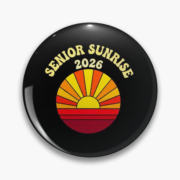 Item preview, Senior Sunrise 2026 – Class of 2026 Graduation, Retro Sunrise Graphic Tee, High School Senior Gift designed and sold by Pollock.