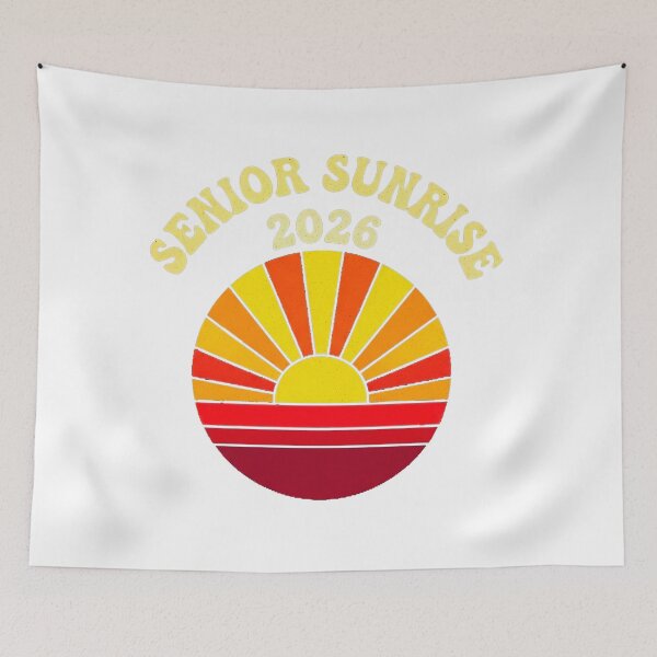 Item preview, Senior Sunrise 2026 – Class of 2026 Graduation, Retro Sunrise Graphic Tee, High School Senior Gift designed and sold by Pollock.