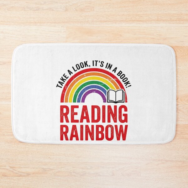 Item preview, Take A Look, It's In A Book! Reading Rainbow Book Lover Librarian Educator designed and sold by SofenArt.