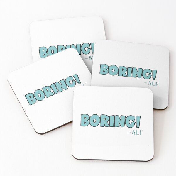 Item preview, Boring! For lighter backgrounds designed and sold by Miscelenious.