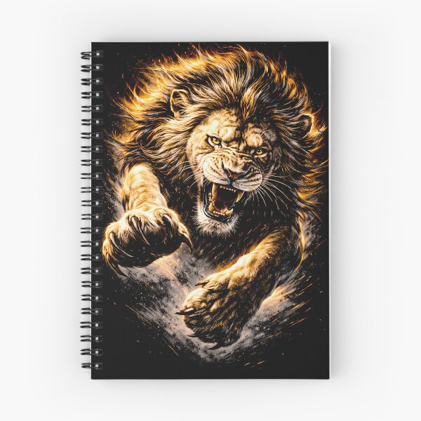 Item preview, Fierce Lion Attack designed and sold by MKDSN.