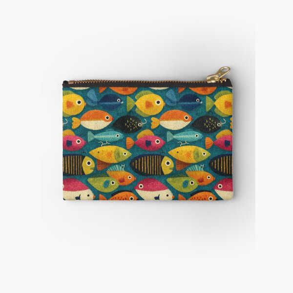 Item preview, Red Yellow and Blue Simple Fish Shapes designed and sold by Piotrek0001.