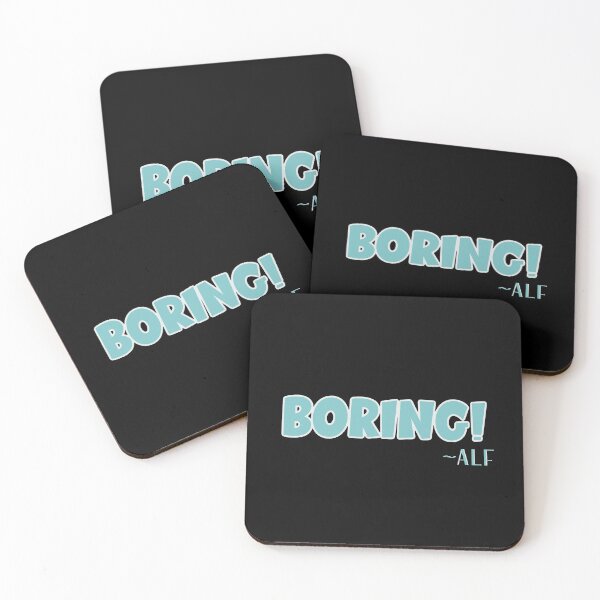 Item preview, Boring! For darker backgrounds designed and sold by Miscelenious.