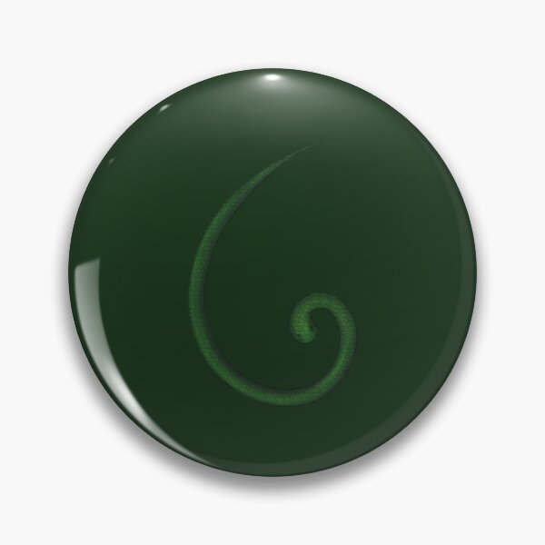 Item preview, Snake in the shape of a golden spiral of grass color designed and sold by Cherevan.