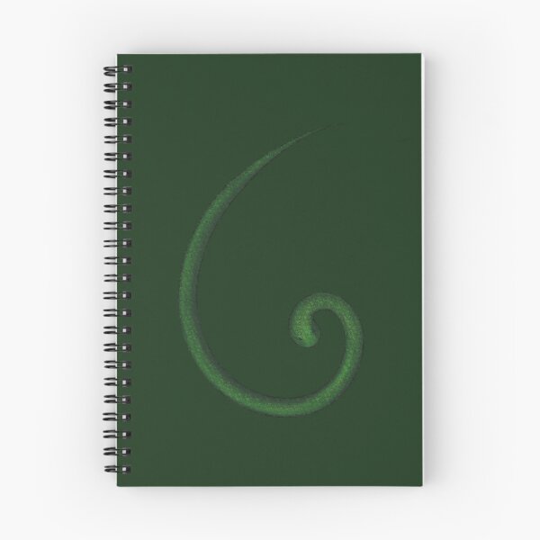 Item preview, Snake in the shape of a golden spiral of grass color designed and sold by Cherevan.