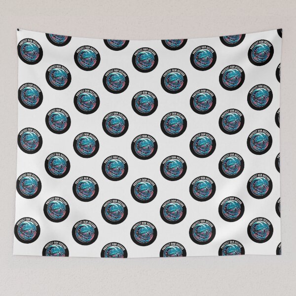 Item preview, Protect Our Oceans Turtle T-Shirt – Sea Turtle Marine Life Design for Ocean Lovers & Eco Friendly Gift Buyers designed and sold by GemBob Creations.