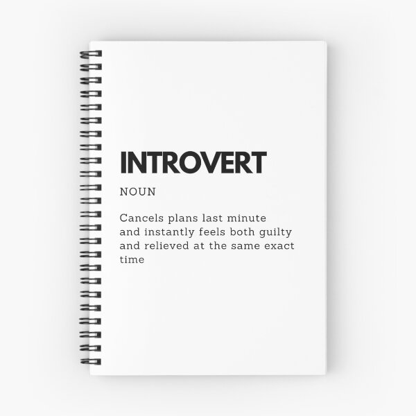 Item preview, Introvert Mindset Humor Style Definition designed and sold by PakoArtStudio.