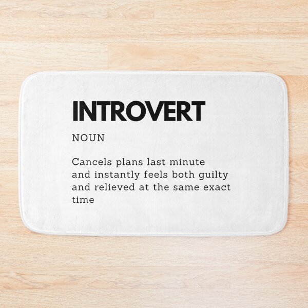 Item preview, Introvert Mindset Humor Style Definition designed and sold by PakoArtStudio.