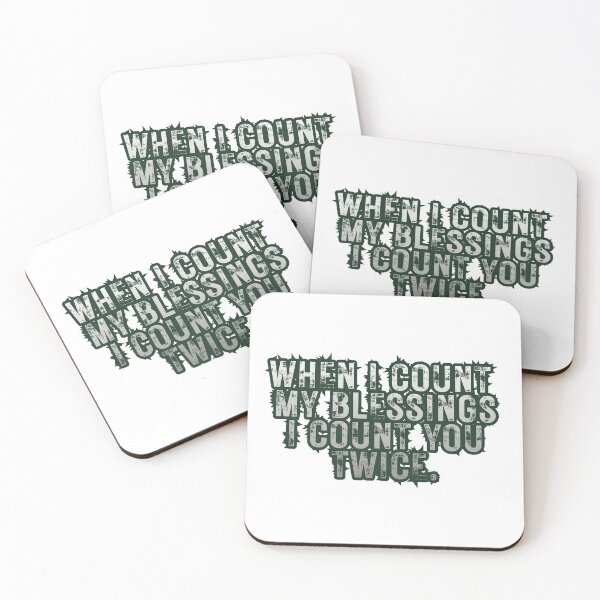 Item preview, Count Blessings Uplifting Deep Funny Humility LOVE QUOTES designed and sold by myriamprincilis.