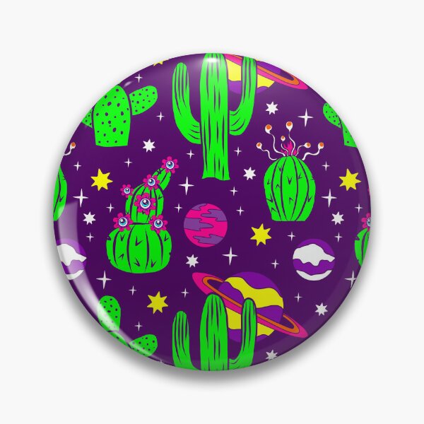 Item preview, outer space cactus desert alien planets purple designed and sold by Gossip Rag.