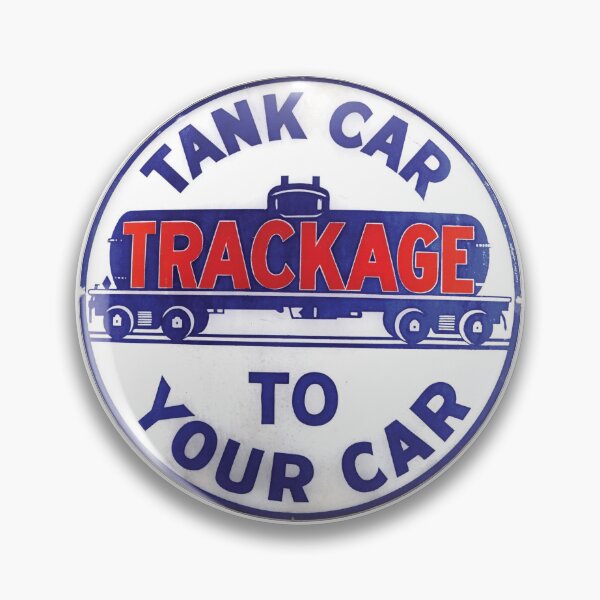 Item preview, Vintage Tank Car Gasoline - Trackage To Your Car designed and sold by QuayTradingCo.