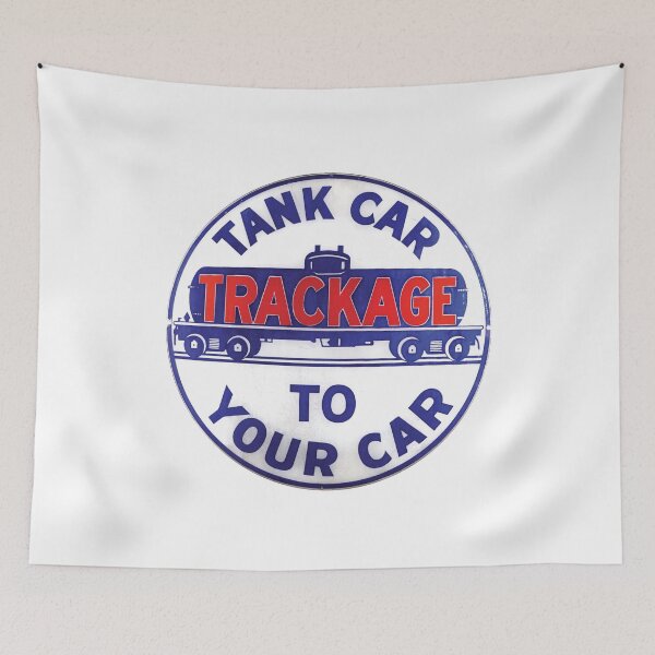 Item preview, Vintage Tank Car Gasoline - Trackage To Your Car designed and sold by QuayTradingCo.