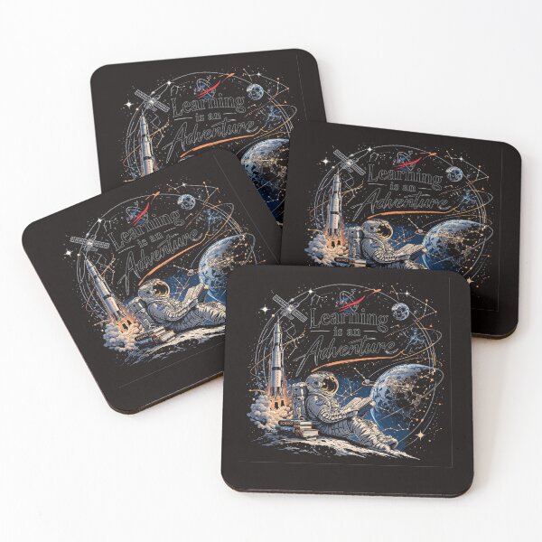 Item preview, Learning Is An Adventure – Space Explorer NASA Style designed and sold by KSz2026.