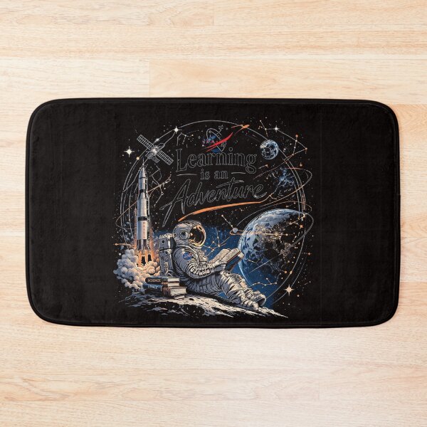 Item preview, Learning Is An Adventure – Space Explorer NASA Style designed and sold by KSz2026.